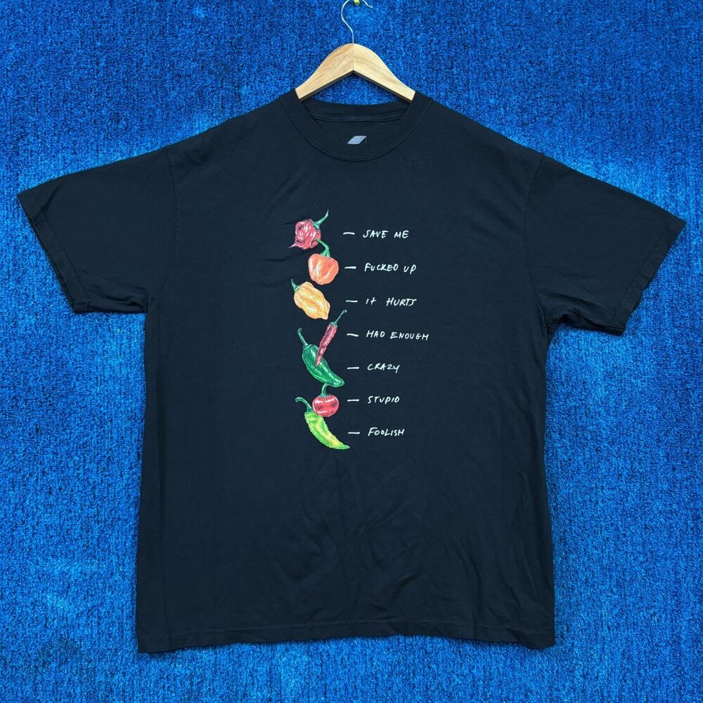 Zayn Malik Scoville Season Peppers Synth-Pop Artist Tee XL